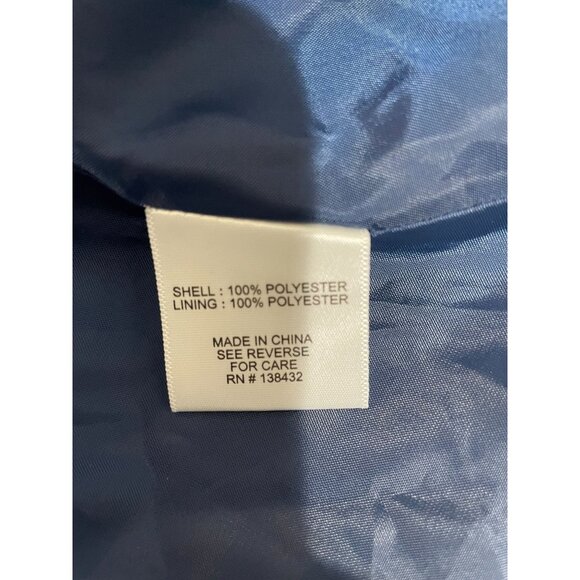 ModCloth Floral A-Line Midi Skirt S Polyester Navy Multicolor Pockets - Picture 12 of 16